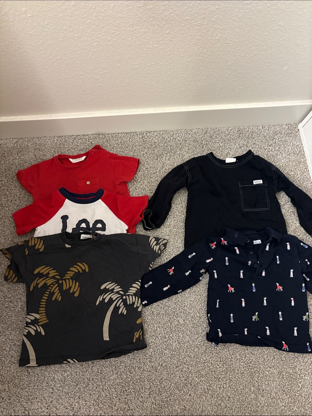 Kids Shirt Bundle - Zara, Mayoral and Lee
